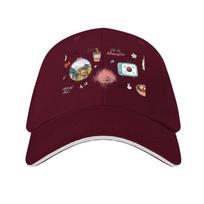 Kdrama dorama Korean drama kdrama soju Korea cherry blossom Baseball Cap Hat Unisex Uv Protection Solar Hat Unisexs Caps Womens brown