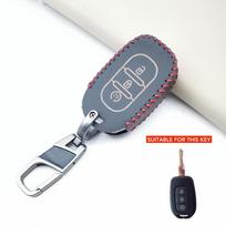 3 Button Remote Key Fob Case Cover For Renault Duster Sandero Captur Logan Clio Laguna Scenic   Car Keys Accessories