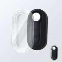 Transparent Folding Car Remote Key Shell  Case Cover For Fiat 500 Panda Stilo Ducato Punto Doblo Bravo Protected Accessories
