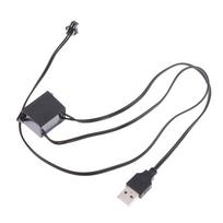5V USB adapterio tvarkyklė 1-5M EL laidas elektroliuminescencinės šviesos valdiklis keitiklis