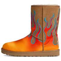 UGG Jeremy Scott X Oda ir audinys Įsispiriami Universalūs sniego batai Unisex Sniego batai Ruda 1182671-CHE 38