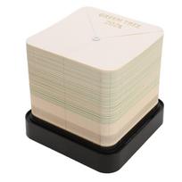 3D Memo Pad Tree House 2026 Desk Calendar Paper Sculpture Notepad Notes for School Office Home žalia