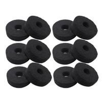 Cymbal Stand 38mm Felt Washer Pads Drum Sleeve Cymbal Sleeve for Shelf Drum Kits