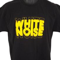 White Noise T Shirt Mens Size Large Black Electronic Music Band Tee L