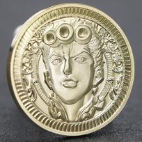 JoJo's Bizarre Adventure: Golden Wind Gold-Plated Giorno Giovanna Commemorative Coin auksas