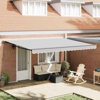 Adjustable Canopy Frame Anthracite 4 x 3 m Steel
