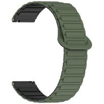 For Redmi Watch 5 Lite Two Color Magnetic Buckle Silicone Watch Band Ffor 5.5-8.7 Inches Silicone+Magnetic