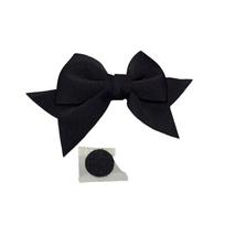 Motorcycle Helmet Bow Decoration Electric Bike Helmet Car Body Decoration Accessories Bowknot Self-Adhesive Type For Girl Women black