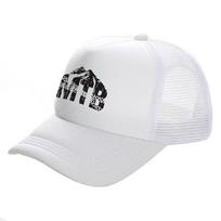 MTB Mountain Bike Trucker Caps Fashion Cool Ride Mountains Bicycle Baseball Cap Summer Outdoor Mesh Hats MZ white