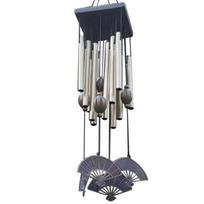 Factory Price Wind Chimes 66cm Hot Sales Metal Pipe Fan Wall Hanging Home Balcony Ornament Wind Chime Garden House Decoration