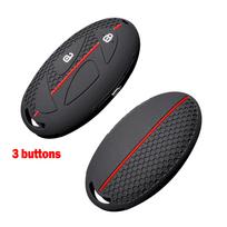 Silicone Key Cover For Hyundai Kona  Ioniq  Elantra Sel  Ioniq 5 6 7 Grand Prix Gn7 Key Case Car Accessories Chains
