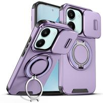 For Xiaomi Poco X8 Pro Case Poco X8 Pro Cover pocox8pro Armor Slide Camera Lens Protection Back Cover Magnetic Ring Holder Coque Poco X8 Pro