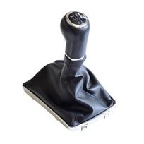 5/6 Speed Manual Gear Shift Knob Lever Shifter For Vauxhall Opel Astra H 1.6 2004-2010 Black Plastic Interior Parts