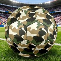 1 vnt. Kamufliažinis 5 dydžio futbolo kamuolys, profesionalus rungtynių ir treniruočių kamuolys, patvarus lauko sporto kamuolys, q11 Size 5