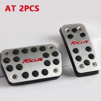 Automobilio pedalų dangtelis Ford Focus 2 3 4 MK2 MK3 MK4 2007-2016 2017 Degalų akceleratoriaus stabdžių pedalo sankabos pedalų trinkelių priedai AT 2pcs