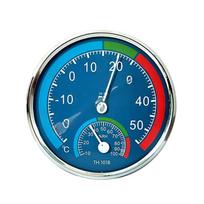 Pointer Thermometer Thermohygrometer Hygrometer Indoor Outdoor 2 In 1 Wall-mounted Desktop Temperature Humidity Meter Household