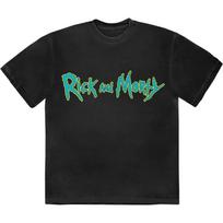 Cartoon Network - Rick and Morty Logotipas (Marškinėliai) S blue