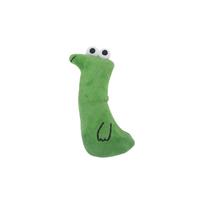 Cats Plush Toy With Catnip, Interactive  Chew Toy For Biting, Teething And Self-Play, Soft Plush Material, Cute Animal Shapes To  Boredom And One Size žalia