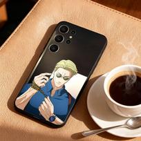 Anime K-Kento N-Nanami Phone Case For Samsung S26,S25,24,23,22,30,21,10,9,Ultra,Plus,Lite,FE Soft Black Case Samsung S30Ultra5G