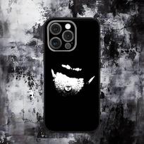 O-Opium Ken Carson dėklas telefonui iPhone 16,15,14,13,12,11,Pro,Max,Plus,X,XS,SE,E,Mini, minkšto silikono, juodas iPhone11PRO gray