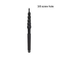 6-Section Extendable Microphone Arm Pole for Filming with 1/4  / 3/8  Threads