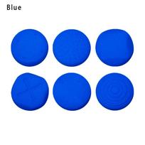 6PCS Silicone Thumbstick Grip Cap Joystick Analog Protective Cover Case For Sony PlayStation Psvita PS Vita PSV 1000/2000 Slim mėlyna