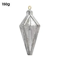 Fishing Weight Sinker Small Resistance Flat Pendant Metal 100/120/150g Rhombus Quick Sinking Angling Sinker Fishing C