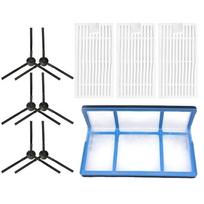 10 vnt. Skirta ZACO dulkių siurblio dalims Suderinama su For V3 For V3s V5 V5s Pro white