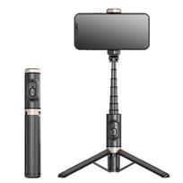 TOKQI Mobile Phone Selfie Stick Q12 Foldable Aluminum Alloy Hidden Integrated Portable Tripod Multi-Function Live Broadcast