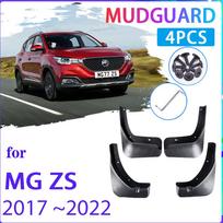 4 vnt Automobilių purvasaugiai, skirti MG ZS MGZS 2017 2018 2022 Auto Purvasaugiai Purvasaugiai Sparnai Purvasaugiai Auto pre-facelift black