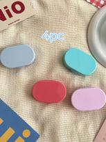Vintage Tone Contact Lens Case Kit with Mirror and Removal Tool, Minimalist Leakproof Portable Lens Care Companion Set