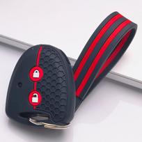 Raktų pakabuko dangtelis Toyota Grand New Avanza Xenia PERODUA Alza Myvi Axia su raktų pakabuku Anti-Scratch Guard Smūgiams atspari apsauga Minkšta tekstūra juoda