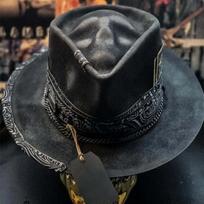 2024 Halloween New Skull Hat Western European Cowboy Hat Ball Hat Sad Reaper Handmade Skull Hat Party Hats juoda