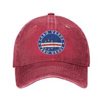 Žaliasis Kyšulys Cabo Verde vėliava vėliava herbas Trucker kepuraitės Prekės Unisex moterims Beisbolo kepuraitės Laisvalaikio kepuraitė Reguliuojama Adjustable