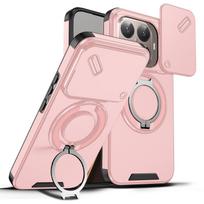 Dėklas Xiaomi 17T Pro, Dangtelis Xiaomi 17T, Mi 17 15T 14T, Magnetinis žiedas, Šarvuotas, Slankiojantis kameros objektyvo dangtelis, Magsafe belaidžio įkrovimo dangtelis Xiaomi 14t