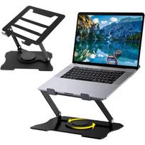 Adjustable Laptop Stand, Portable 360° Rotating & Foldable Metal Laptop Riser, Collapsible Travel Laptop Stand for 10-16  Notebooks, Ergonomic Laptop juoda