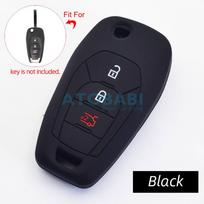 Silicone Car Key Case 3 Buttons Folding Remote Control Fobs Shell Protector Cover Skin For Chevrolet Cruze Sonic Spark Trax