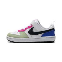 Nike Court Borough Low Recraft PS Honeydew Pink Ultramarine Kids Sneakers White Fierce-Pink Light-Ultramarine DV5457-108 28