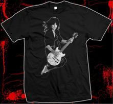 Joan Jett The Runaways Blackhearts gitaros marškinėliai S