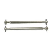2 vnt. Metalinis galinis šuo kaulo tipo pavaros velenas Qwj03 Xinlehong Q901 Q902 Q903 9130 9136 9137 1/16 RC automobiliui S