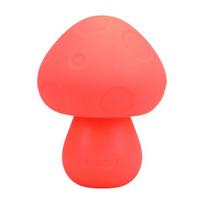 Mini vibratorius Doc Johnson Mochi Mushroom Vibe, oranžinis
