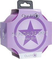 PVC nelipni juosta Ouch! 20 m violetinė