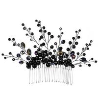Sparkling Rhinestone Hair Combs Bohemian Style Bridal Hair Comb Ideal Gift for Mom Girlfriend Daughter
