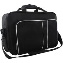 PS5 Kelioninis dėklas Apsauginis krepšys PS5 konsolei (su disku/skaitmeninei versijai), valdikliams, žaidimų kortelėms, ausinėms Only Bag  juoda balta spalva