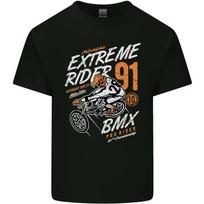 Extreme Sports BMX Rider Cycling Unisexs Light Cotton TShirt S