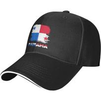 Vintažinė Panama Panamos Vėliavos Kepuraitė Reguliuojama Snapback Kepuraitė Su Panamos Vėliavos Spalvomis Lengva Kvėpuojanti Unisex Lauko Sportui One Size