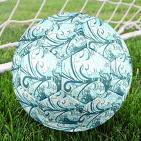 1PC Abstract Swirls Pearls Soccer Ball Size 5 Football Machine Sewn Indoor/Outdoor Universal Football n37 Size 5