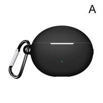 Skirta „Huawei Freebuds 6i“ dėklui, minkštam ausinių dėklui, apsaugančiam nuo kritimo ir dulkėms atsparaus įbrėžimų dangtelio He O9Z4 Black-1pcs