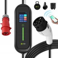 Mobilus elektromobilių įkroviklis Zencar 11kW 6-16A Tesla 3 / Y