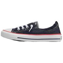 Converse All Star Shoreline versatile and comfortable non-slip and durable low-top canvas shoes for women in black and white 35